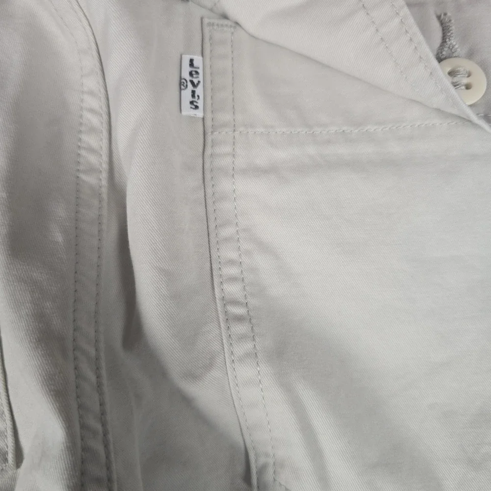 Levi's Utility Fatigue Chino Pants Size W30 NWT White Hazy Moonstruck 26384-0005
